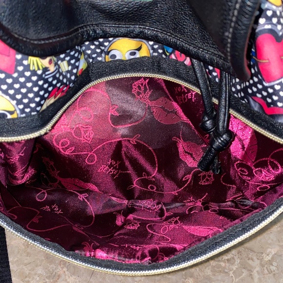 Betsey Johnson Emoji Patterned Backpack - Picture 4 of 14